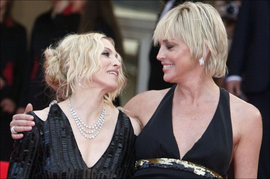 Madonna e Sharon Stone são amigas