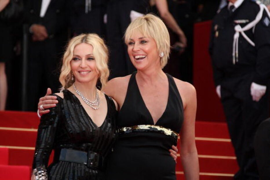 Madonna e Sharon Stone são amigas