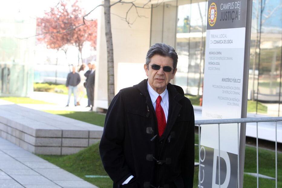 Manuel Maria Carrilho, numa das sessões de julgamento