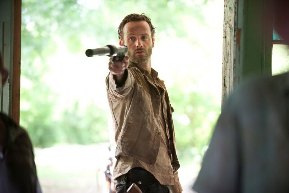 John Bernecker era duplo na série The Walking Dead