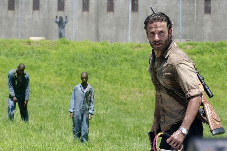 John Bernecker era duplo na série The Walking Dead