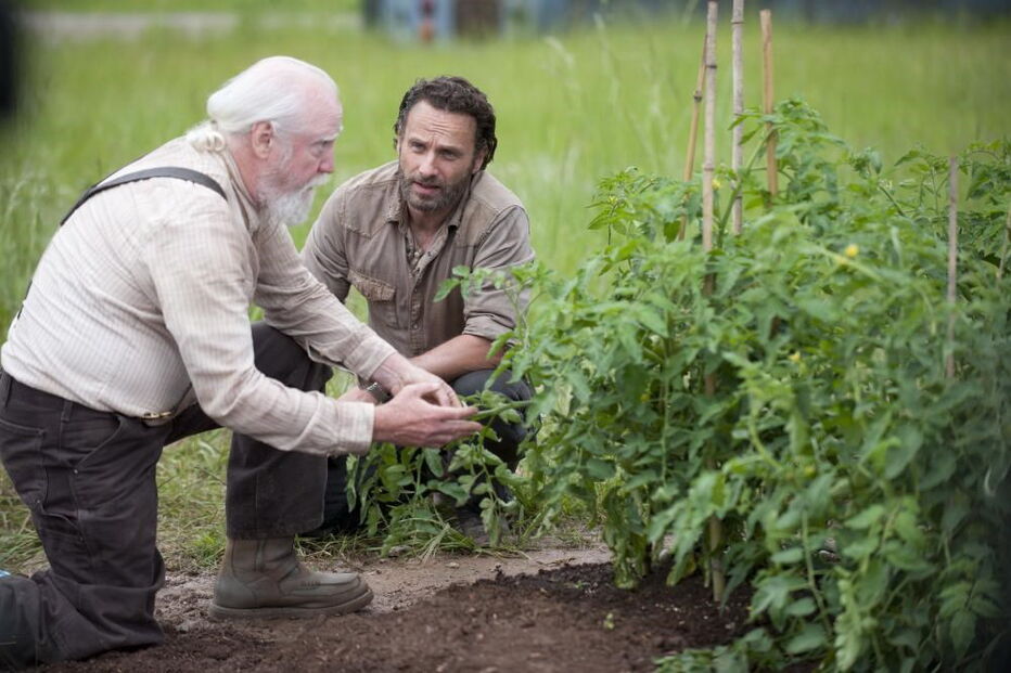 John Bernecker era duplo na série The Walking Dead