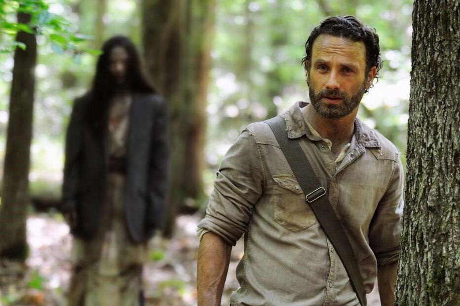 John Bernecker era duplo na série The Walking Dead