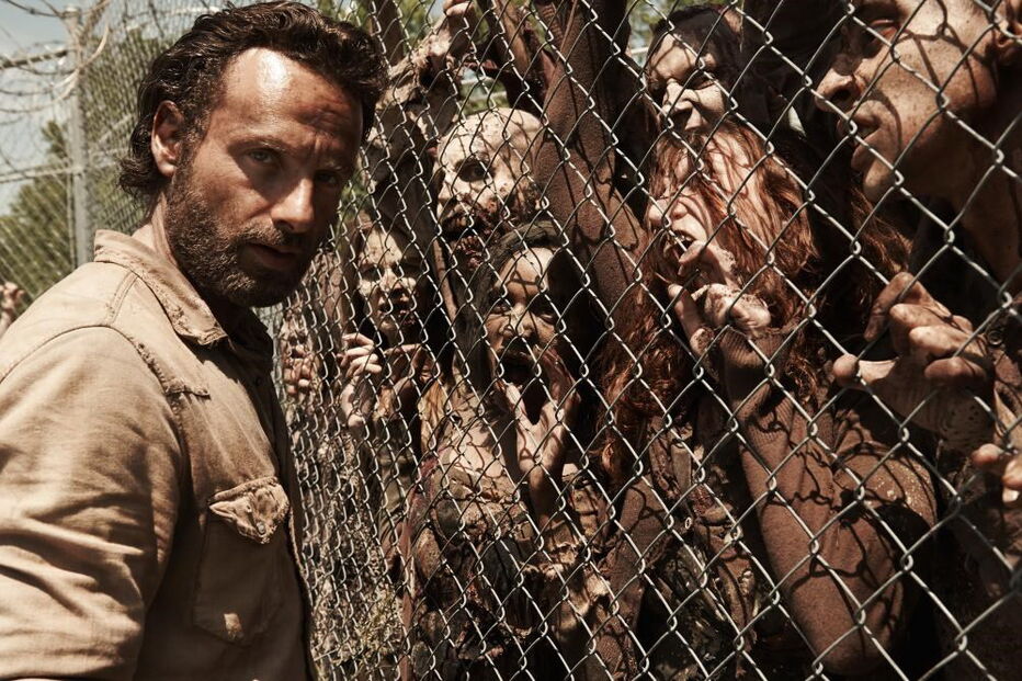 John Bernecker era duplo na série The Walking Dead