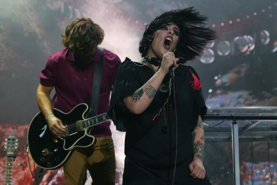 Sónia Tavares e a sua banda The Gift subiram ao palco no segundo dia do Super Bock Super Rock 