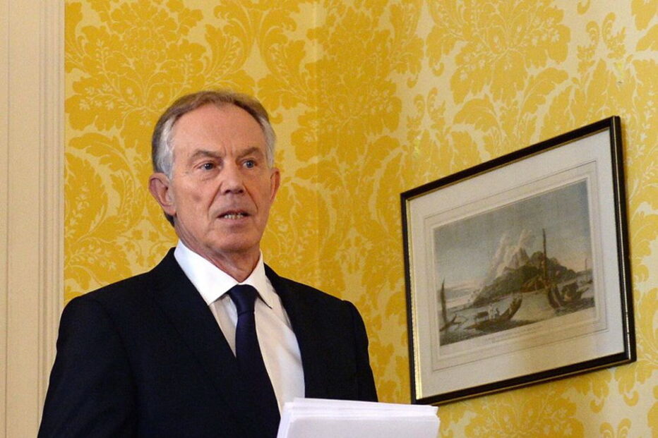 Tony Blair, antigo primeiro-ministro do Reino Unido