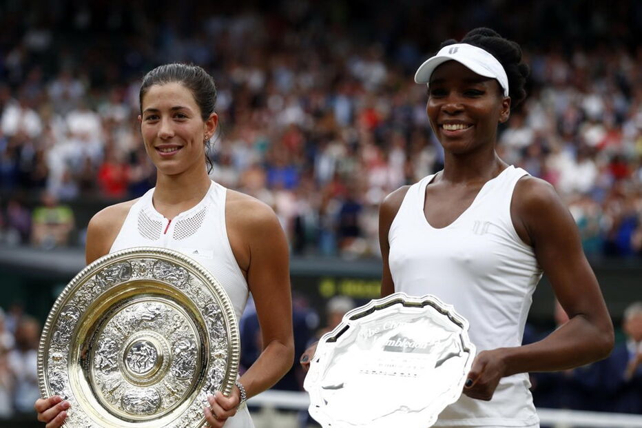 Garbiñe Muguruza  venceu Venus Williams na final de Wimbledon