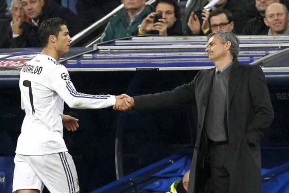 Moruinho e Ronaldo estiveram juntos e Madrid, mas não é provável que se reencontrem no Manchester United