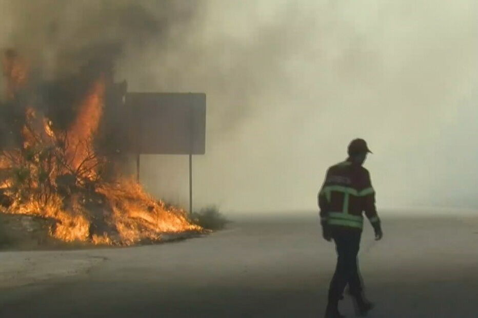 Incêndio em Alijó