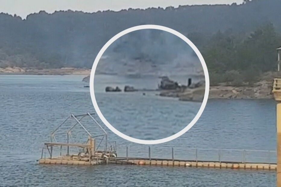 Helicóptero caiu em Alijó