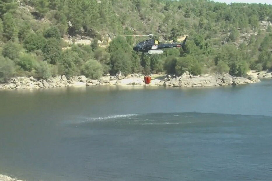 Helicóptero caiu em Alijó