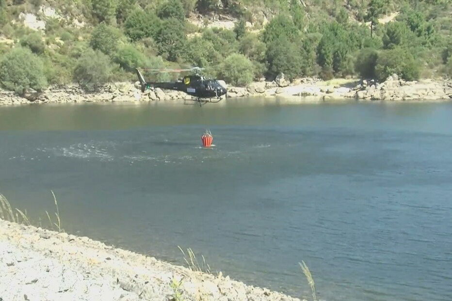 Helicóptero caiu em Alijó