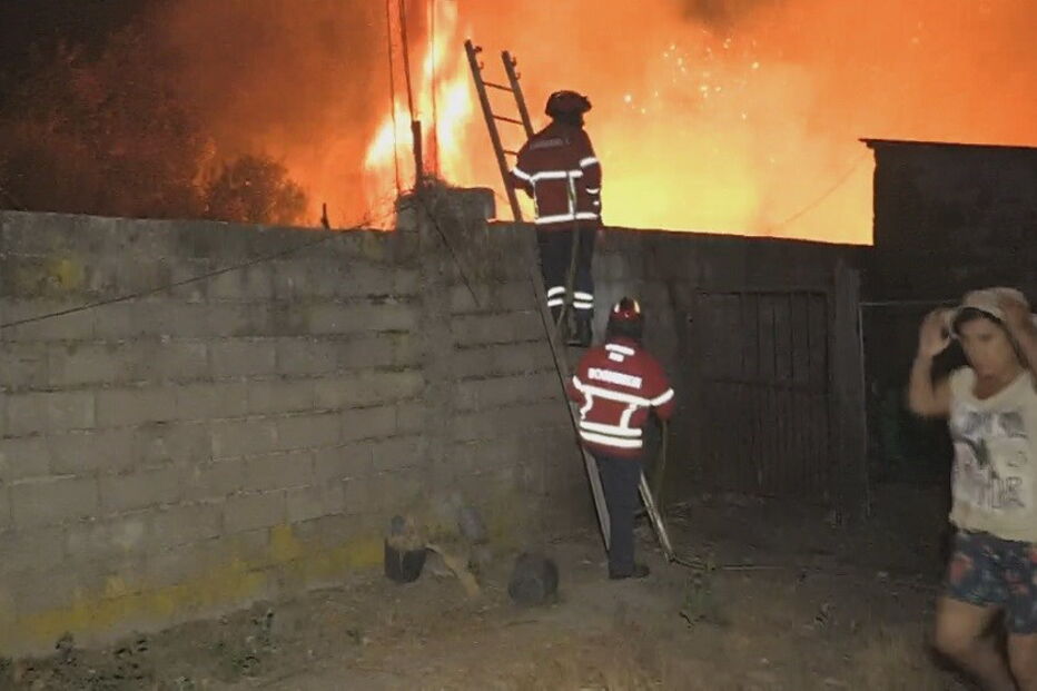 Incêndio em Alijó