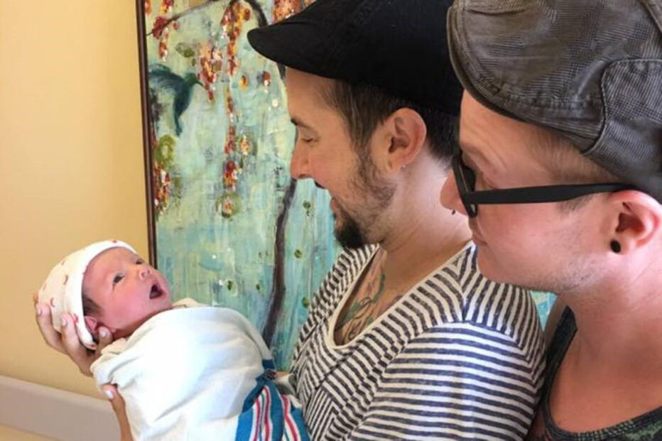 Trystan Reese, filho, biológico, gémeos, sexo, gravidez, Biff Chaplow, Leo Murray Chaplow