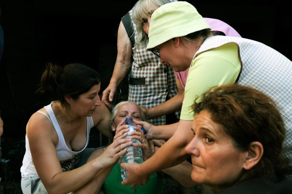 Fogo reacende em Mangualde