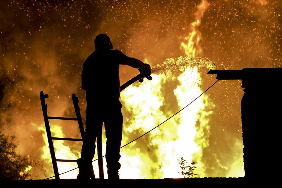 Incêndio, Alijó, bombeiros, desastre