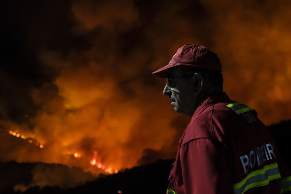 Incêndio, Alijó, bombeiros, desastre