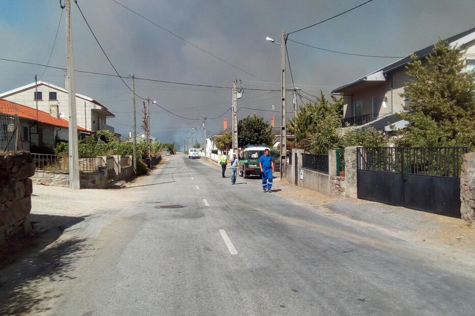 Grupo espanhol reforça meios no combate ao fogo na Guarda