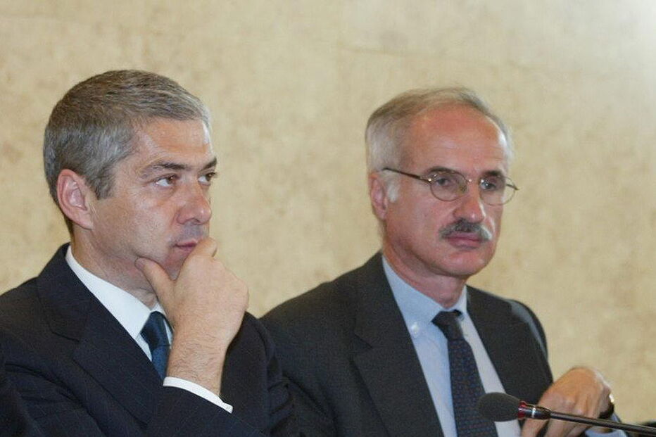 Arons de Carvalho e José Sócrates