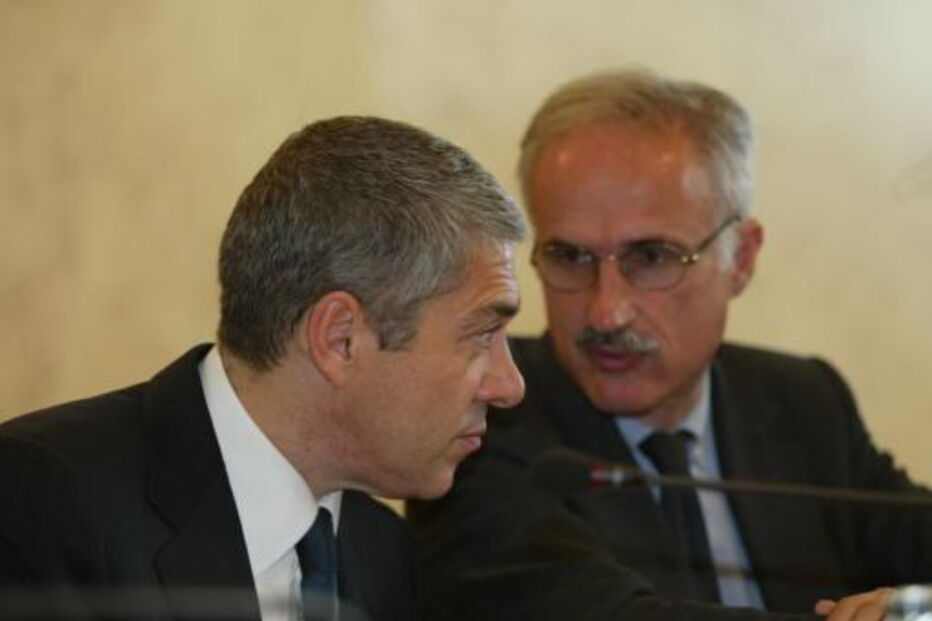 Arons de Carvalho e José Sócrates