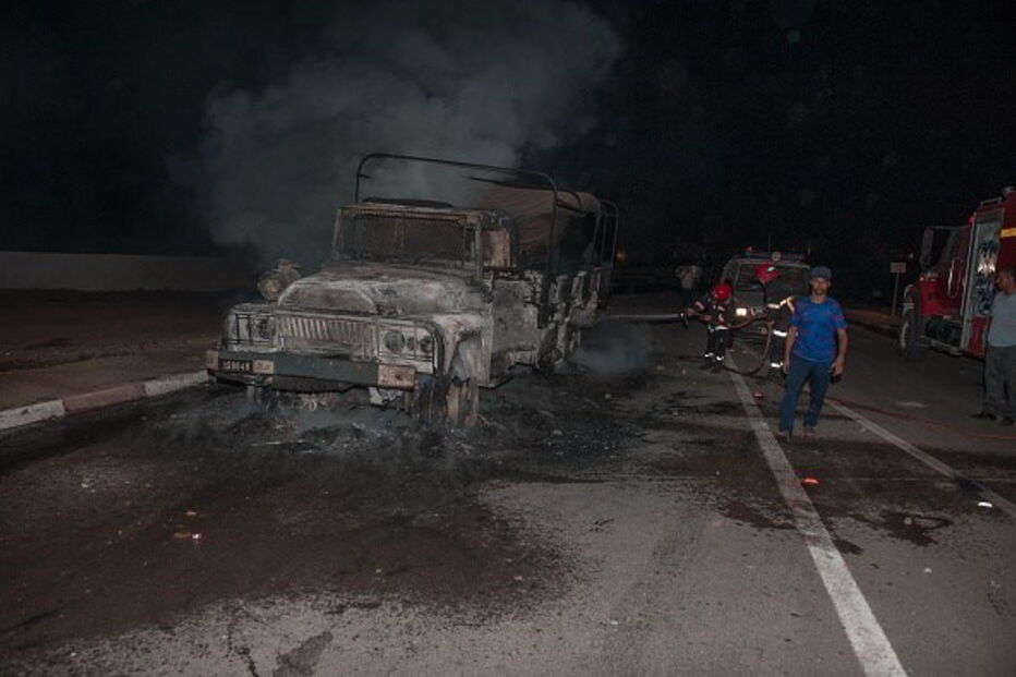 Confrontos entre polícia e manifestantes fazem dezenas de feridos em Marrocos