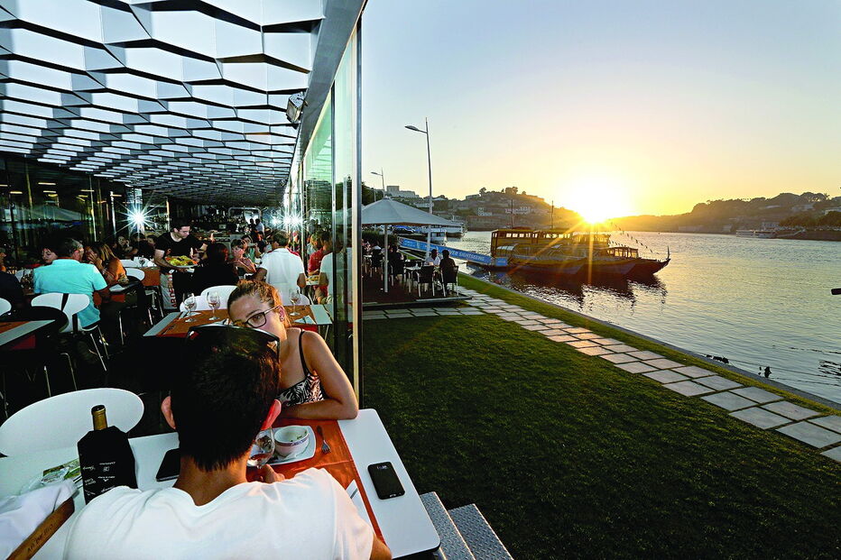 restaurantes, comida, vista, paisagem, comida, portugal, refeições, roteiro, lista