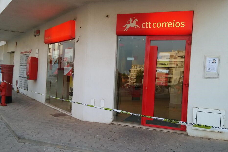 Balcão dos CTT de Olhos d’Água foi assaltado no passado dia 12 de julho e o suspeito do crime foi agora  detido pela PJ