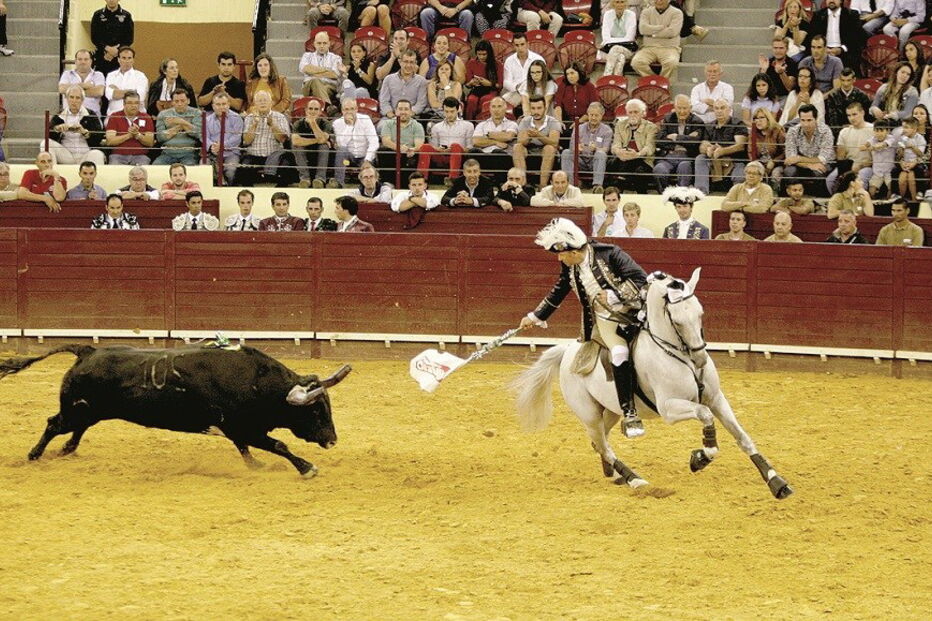 Corrida Correio da Manhã, Campo Pequeno, Luís Rouxinol Jr., cavaleiro de Pegões, Júnior, António Ribeiro Telles, Manuel Telles Bastos, Murteira Grave, Santarém, Coruche, questões sociais