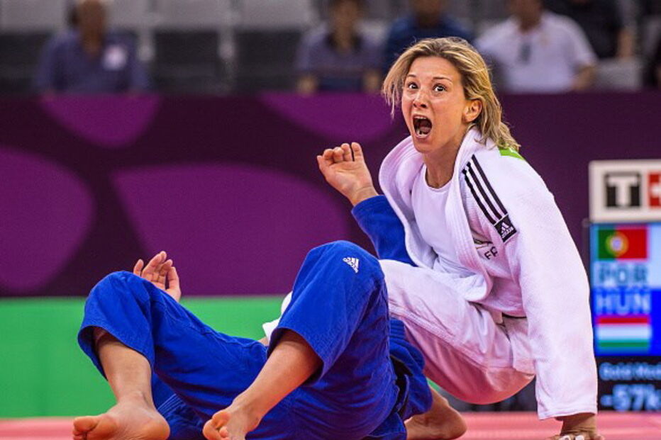 Telma Monteiro, Jogos Olímpicos Rio2016, Open Europeu de Minsk, Rio de Janeiro, Inês Beischmidt, Benfica, Sakina Zayirova, Anastasiia Konkina, Maria Siderot, Giulia Caggiano, Joana Ramos, Joana Diogo, Mara Kraft, Lorrayna Costa, Olena Nishcheta, Katharina Menz, desporto, judo