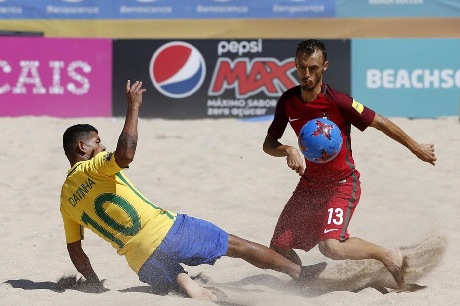Brasil vence Portugal por 6-4 e conquista Mundialito de Futebol de Praia