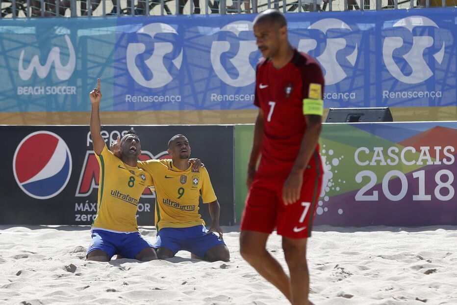 Brasil vence Portugal por 6-4 e conquista Mundialito de Futebol de Praia