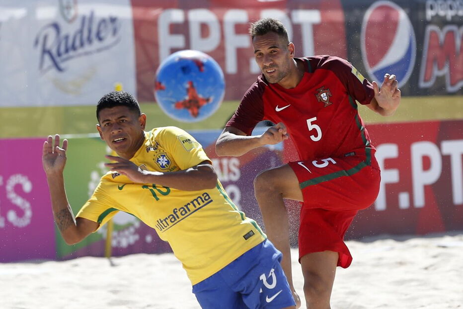 Brasil vence Portugal por 6-4 e conquista Mundialito de Futebol de Praia