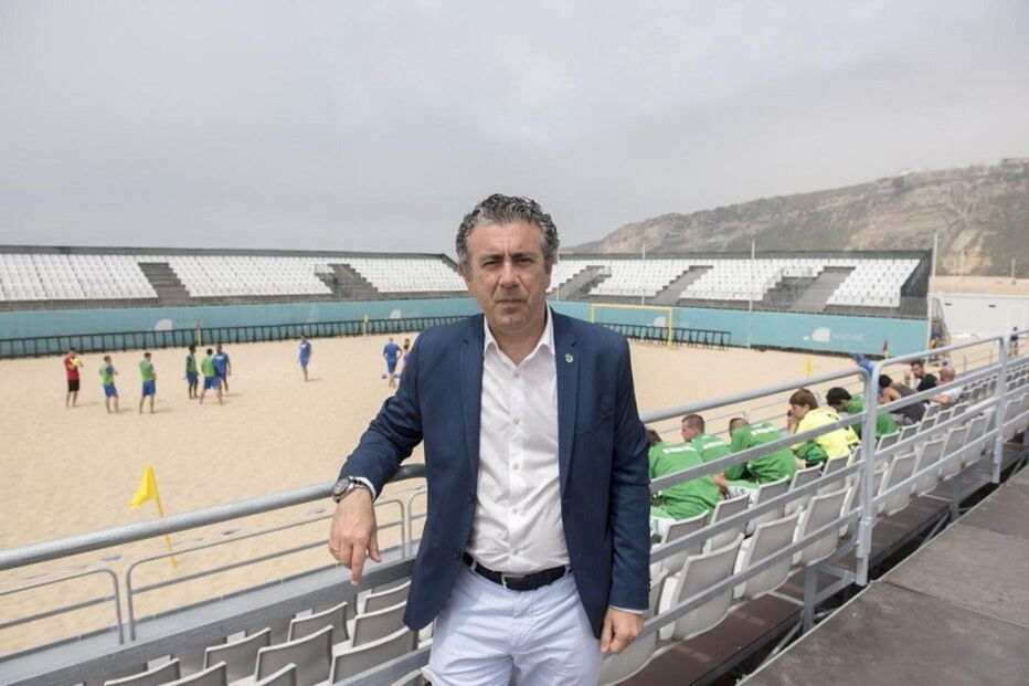 Walter Chicharro, presidente da Câmara Municipal da Nazaré