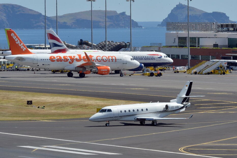 Aviões, Madeira, Desvio