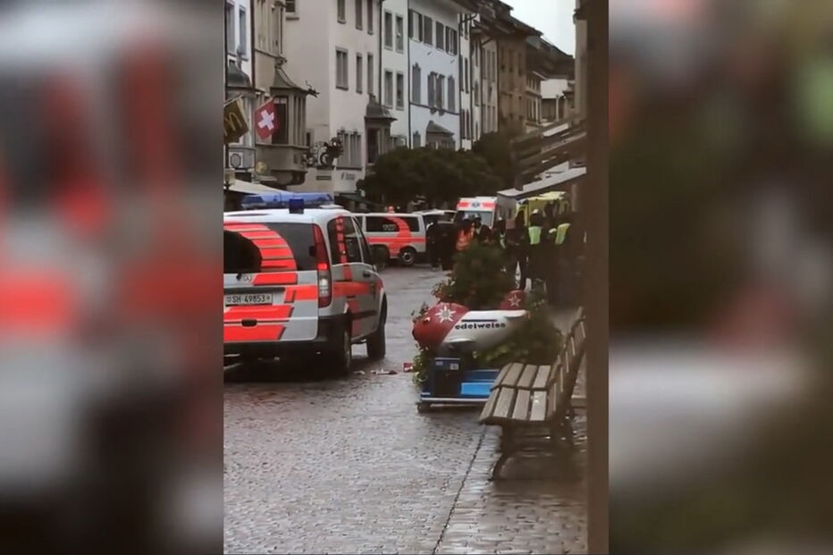 Homem atacou vários pessoas em Schaffhausen