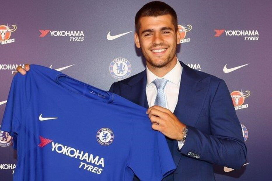 Morata assinou pelo Chelsea
