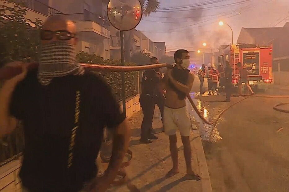 Incêndio em Setúbal