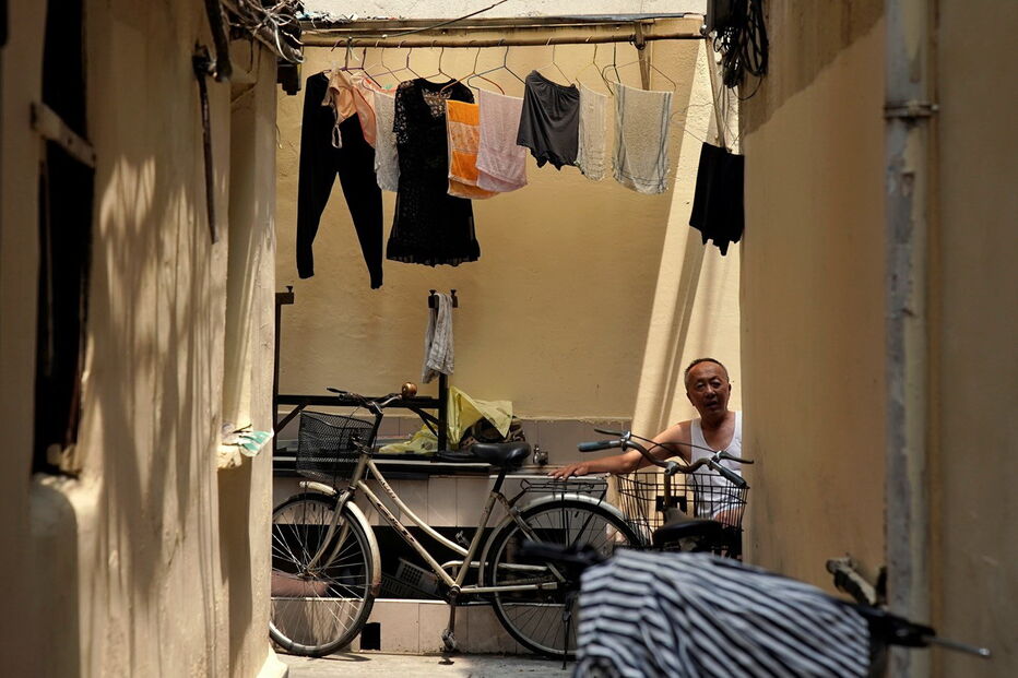 Vaga de calor em Xangai, capital económica da China