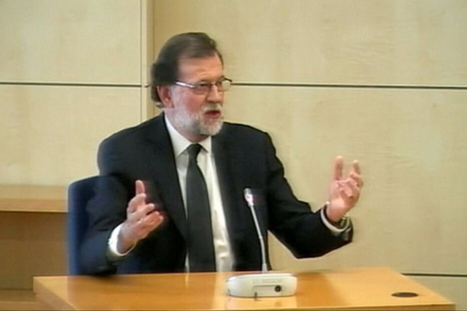 Mariano Rajoy ouvido em tribunal
