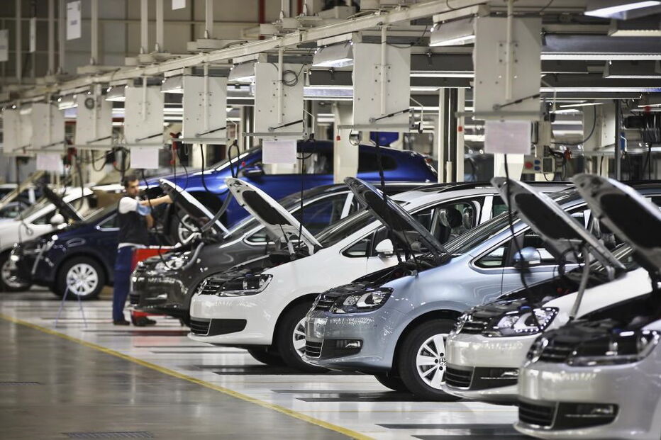 A fábrica da Autoeuropa, em Palmela