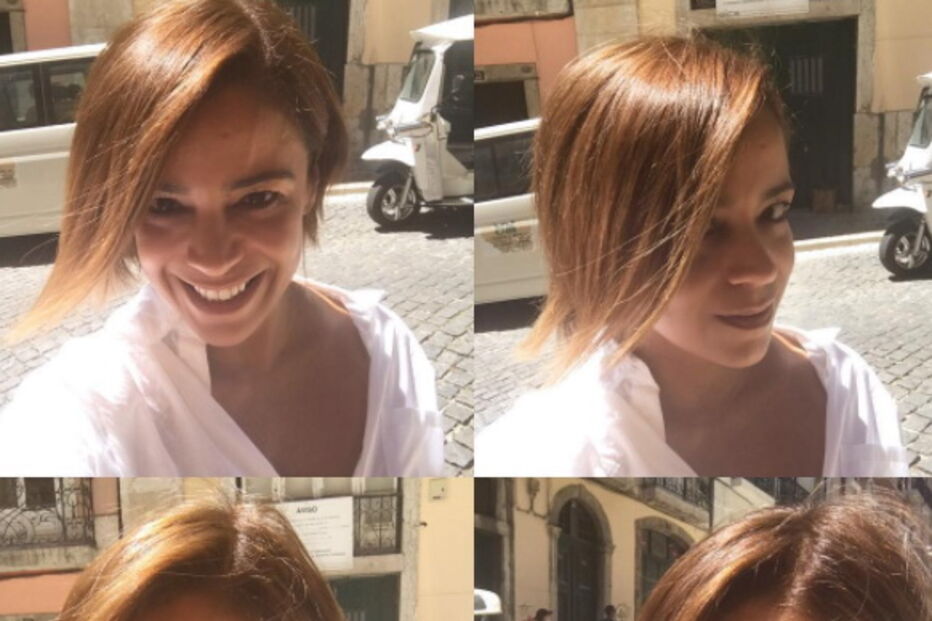 Rita Ferro Rodrigues faz corte de cabelo radical