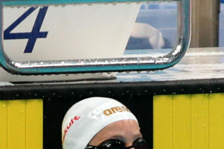 A nadadora Diana Durães