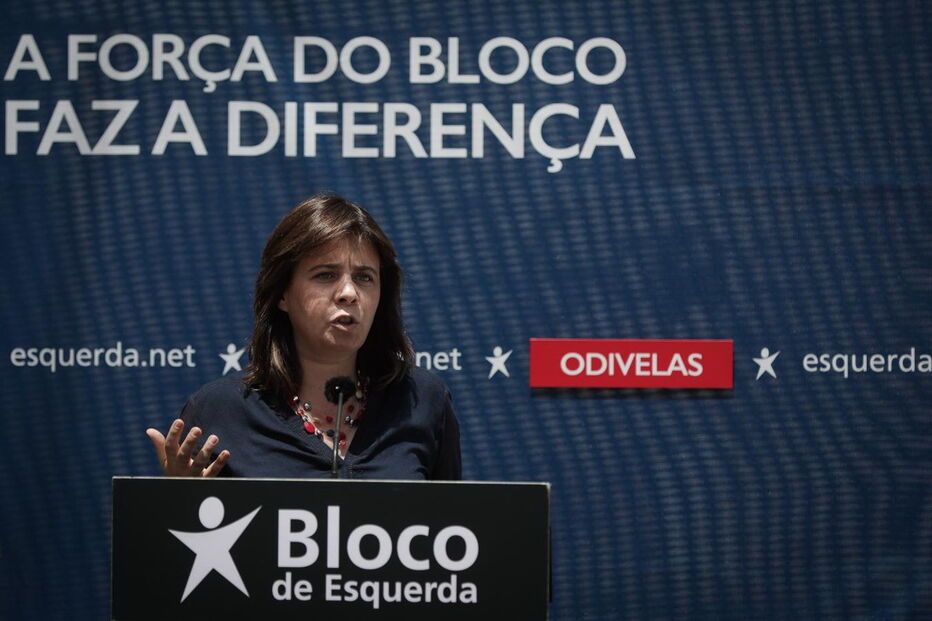 Catarina Martins, líder do Bloco de Esquerda