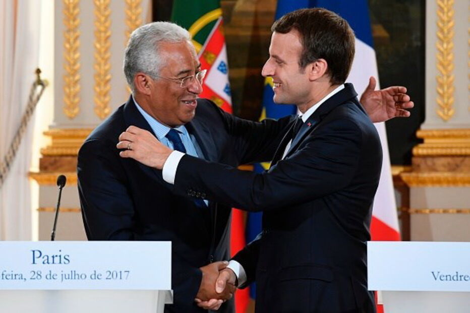 António Costa e Emmanuel Macron