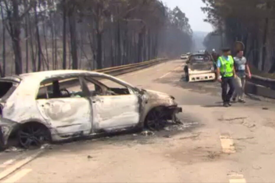 carro, ardido, pedrógão grande