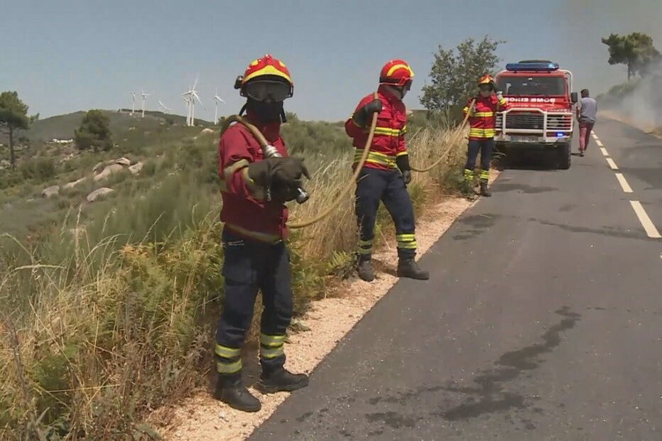 Incêndio em Celorico da Beira