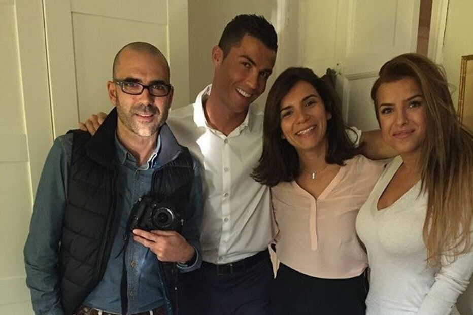 Bárbara Vara (ao lado de CR7) é uma das arguidas na Operação Marquês 