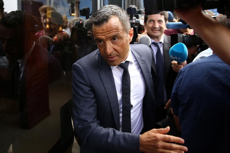 Jorge Mendes gere as carreiras de vários atletas de topo 