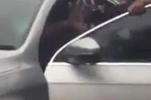 Trânsito, Machado, Homens de máscara