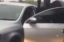 Trânsito, Machado, Homens de máscara